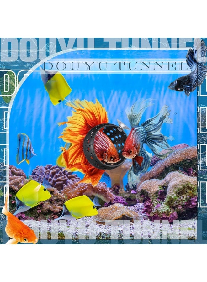 Betta Fish Tank Decor, Aquatic Ornaments with Suction Cups, Natural Betta Bulb Hideout and Leaf Hammock for Small Aquarium, Safe Hollow Cave for Shrimp, Fry, Habitat Enrichment (2-Pack) - Image 5